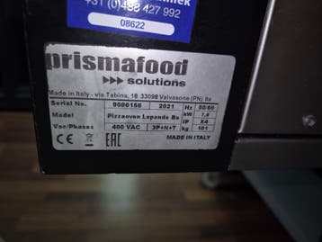 Veiling Pizza tunneloven elektrisch C40, Gebruikt, Ovens, Magnetrons en Steamers
