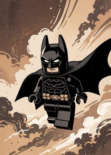 SSICK - [XL MATTE PAPER] Shadows in the Mist, Kinderen en Baby's, Speelgoed | Duplo en Lego, Nieuw