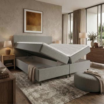 *ACTIE* Boxsprings vanaf €299 | 80 t/m 200 cm Breed, Verstelbaar, Overige kleuren, Ophalen of Verzenden, 180 cm