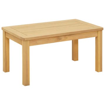 vidaXL Salontafel Licht acacia 70 x 40 x 36 cm Massief, Verzenden, Nieuw