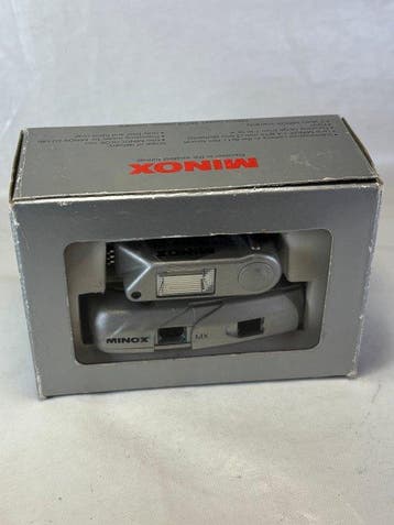 Minox MX set , 8x11 compleet ( 1998 ) Subminiatuur camera, Nieuw