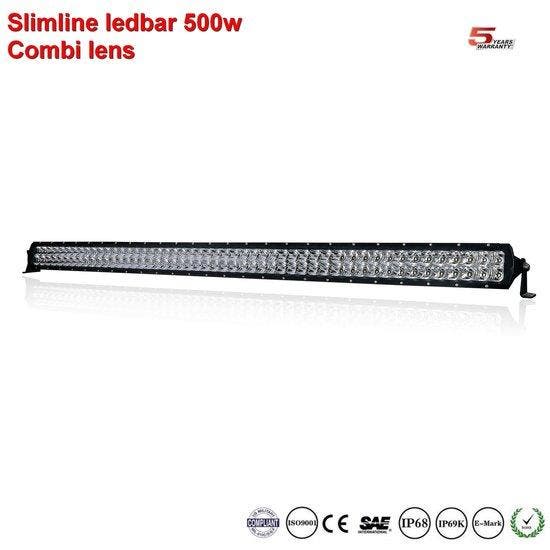 Extreme Slimline dual-row ledbar 50inch 500w 47.900 lumen, Auto-onderdelen, Verlichting, Verzenden