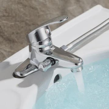 Badkamer Kraan met Douchefunctie - Wastafelmengkraan Warm &, Verzenden, Nieuw