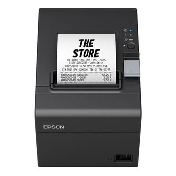 Epson TM-T20III (012) bonprinter zwart met ethernet, Computers en Software, Printers, Verzenden, Nieuw, Epson