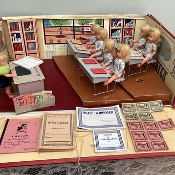 Jouets Transcar Paris - Poppenhuis ZELDZAME VINTAGE