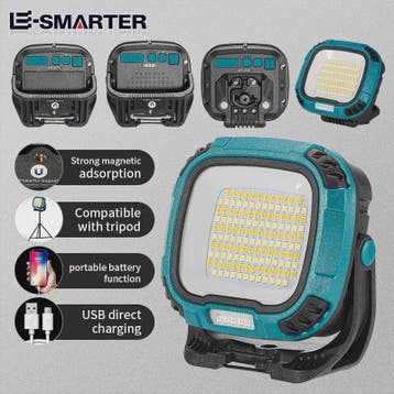 Sterke COB LED Werklamp met Powerbank Functie, USB Oplaadbaa, Verzenden, Nieuw