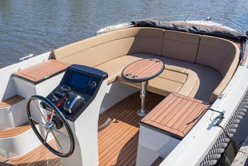 Reitdieper 735 met Suzuki 60 pk | Open Doorloop | Vaarklaar, Watersport en Boten, Nieuw, Polyester, Benzine, Buitenboordmotor