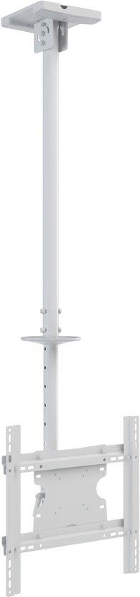 Multibrackets Plafondsteun Medium Single 3000 [wit], Audio, Tv en Foto, Televisiebeugels, Verzenden