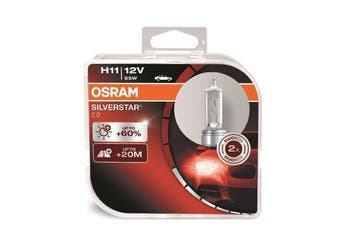 OSRAM H11 12V - SILVERSTAR - Set, Verzenden, Nieuw, Maserati