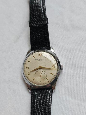 Baume & Mercier Genève Slim Dress Watch - Zonder, Nieuw