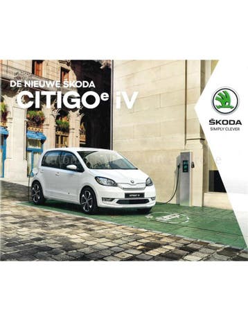 2019 SKODA CITIGO-E IV BROCHURE NEDERLANDS, Nieuw, Author