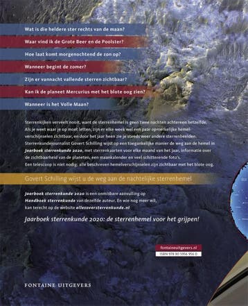 Jaarboek sterrenkunde 2020 9789059569560 Govert Schilling, Boeken, Verzenden, Zo goed als nieuw, Govert Schilling
