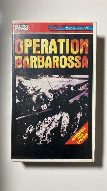 OPERATION BARBAROSSA (EX RENTAL) (VHS), Verzenden, Gebruikt