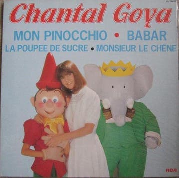 LP gebruikt - Chantal Goya - Babar, Verzenden, Zo goed als nieuw, Overige formaten