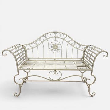Romantic Courting Garden Bench - Bank - Metaal