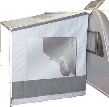 Bo-Camp - Zijwand luifel - Universeel  - Grijs, Caravans en Kamperen, Verzenden, Nieuw