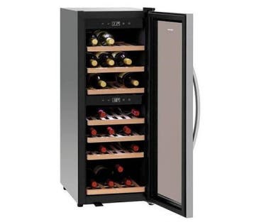 Wijnkoelkast | 113 Liter | 2 Zones | Geluidloze Compresso..., Verzenden, Nieuw in verpakking