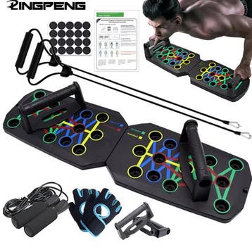Push-up Board Set Opvouwbaar met Handgrepen Fitness Training, Verzenden, Nieuw