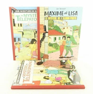 Maxime et Lisa - 3x C - 3 Album - Beperkte oplage -, Nieuw