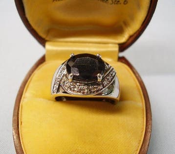 Zonder minimumprijs - Ring Zilver - 3.00ct. tw. Saffier -, Nieuw