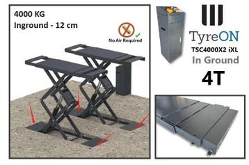 4T Hefbrug Schaarbrug Schaarhefbrug 12CM-INBOUW | Geen Lucht, Nieuw