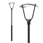Bern Lantaarn Zwart 250cm Tuinverlichting Moderne Tuinlampen, Verzenden, Minder dan 50 watt, Staande lamp, Nieuw