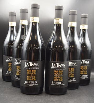 2018 La Trava - Barolo - 6 Flessen (0.75 liter), Nieuw