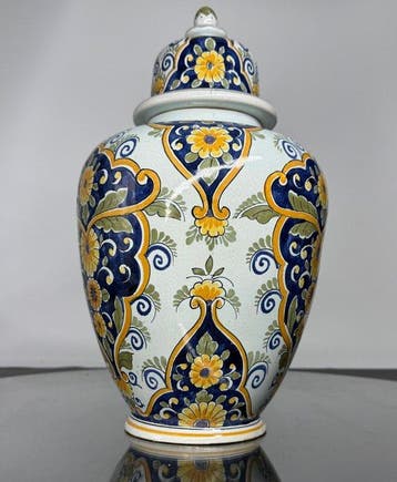 Oud Delft, Nijmegen - Vaas - Creamware - Vaas Delft XL