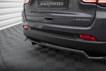 Maxton Diffuser Splitter Jeep Compass Limited Mk2 Facelift, Verzenden