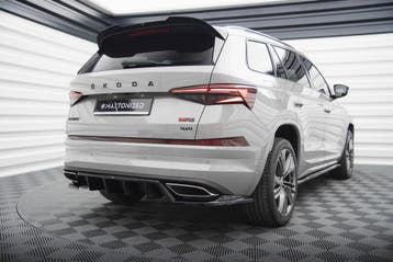 Maxton Diffuser Splitter Skoda Kodiaq RS Mk1 / Mk1 Facelift, Verzenden