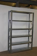 Legbord stelling 30cm diep - 6 meter 5 secties