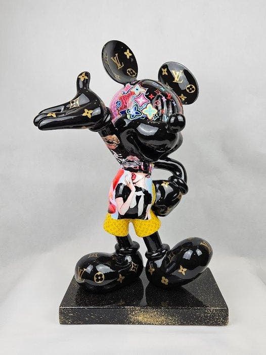 ArtBrut By Ann - Mickey Mouse x Louis Vuitton II, Antiek en Kunst, Kunst | Designobjecten