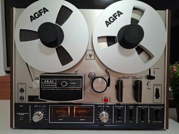 Akai - 4000DS + GRATIS REELS 7ALU Reel-to-reel deck 18 cm, Nieuw
