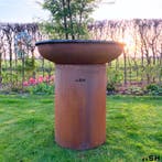 ASH Aurora – Plancha Barbecue | Ø85 cm | Cortenstaal | 8 mm, Verzenden, Nieuw, ASH - Grill & Heat