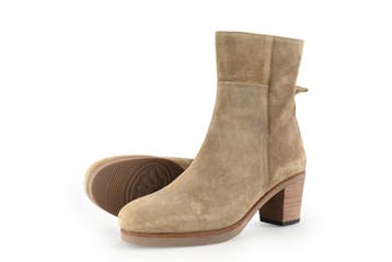 Shabbies Amsterdam Enkellaarzen in maat 39 Beige, Shabbies Amsterdam, Verzenden, Beige, Lage of Enkellaarzen