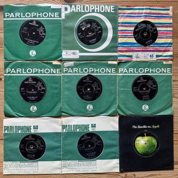 Beatles - 9 original Beatles Singles [UK first pressings] -, Cd's en Dvd's, Nieuw in verpakking