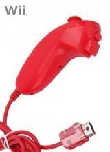 MarioWii.nl: Nunchuk Third Party Rood - iDEAL!, Ophalen of Verzenden, Zo goed als nieuw