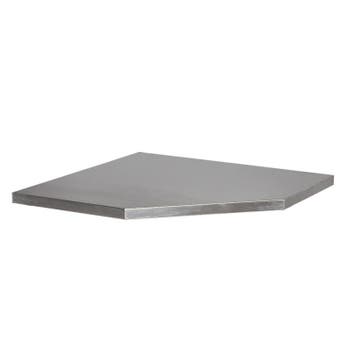 Met metaal omkleed werkblad 86,5 x 86,5 x 3,6 cm voor, Ophalen of Verzenden, Nieuw