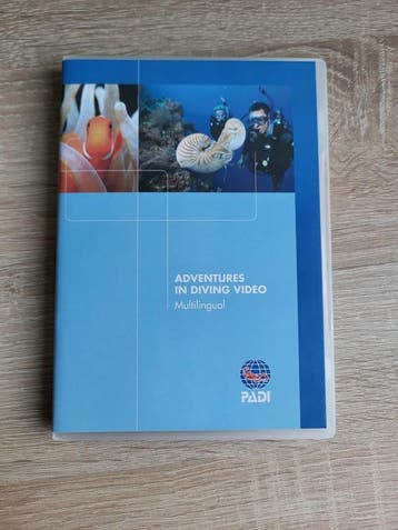 DVD - Adventures In Diving Video - PADI, Alle leeftijden, Verzenden, Gebruikt