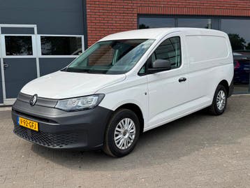 Volkswagen Caddy Cargo Maxi 2.0 TDI Airco Cruise Carplay Com, Gebruikt, Euro 6, Volkswagen, Wit