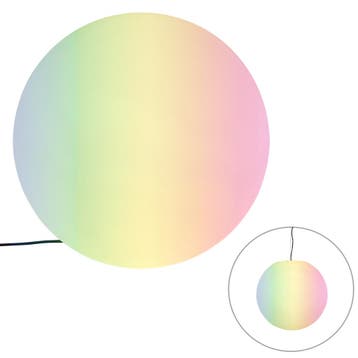 Smart buitenlamp wit 56 cm incl. Wifi A60 IP65 - Nura, Verzenden, Nieuw, Kunststof