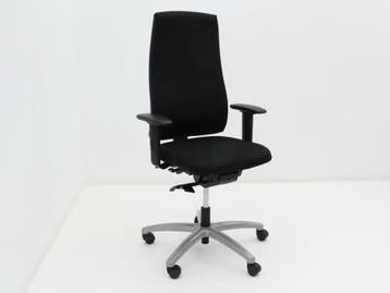 Bureaustoel Interstuhl Goal hoge rug - bekleding zwart,, Ophalen of Verzenden, Gebruikt