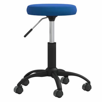 vidaXL Massagekruk fluweel blauw, Sport en Fitness, Massageproducten, Verzenden, Nieuw