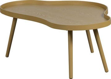 WOOOD Mae Bijzettafel - Grenen/MDF - Alpaca - 35x100x58, Verzenden, Nieuw