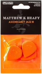 Jim Dunlop Matt Heafy Ascendacy Jazz III Max-Grip 1.38 mm, Ophalen of Verzenden, Nieuw