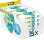 Pampers Harmonie Vochtige doekjes Harmonie Aqua (15x48 st..., Verzenden, Nieuw