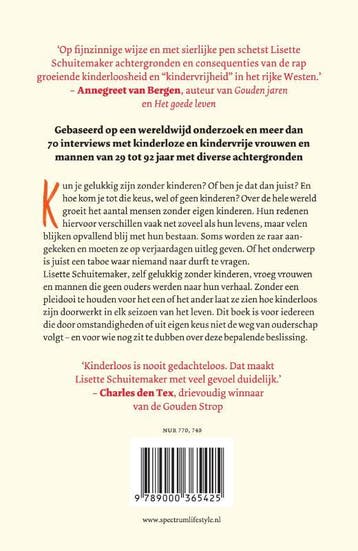 Gelukkig zonder kinderen 9789000365425 Lisette Schuitemaker, Verzenden, Zo goed als nieuw, Lisette Schuitemaker