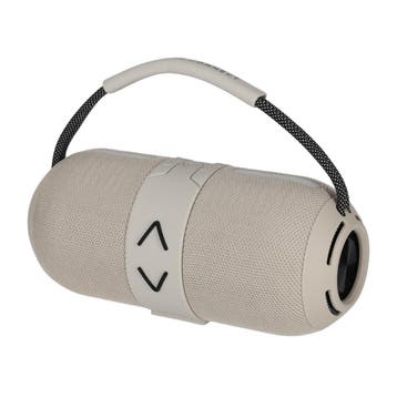 Brainz Bluetooth Speaker met Led - 2x 7W - Beige, Verzenden, Nieuw