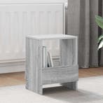vidaXL Tijdschrift Rek Grijs Sonoma 35 x 30 x 45 cm, Huis en Inrichting, Woonaccessoires | Krantenbakken en Lectuurbakken, Verzenden