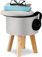 Krukje met opbergruimte hoogte 36 cm - diameter 30 cm -, Huis en Inrichting, Verzenden, Nieuw